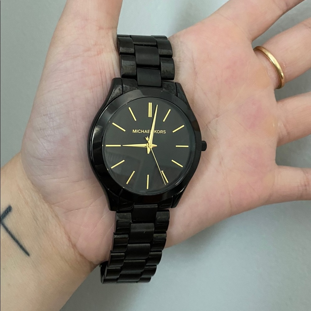 Michael Kors watch womens black.